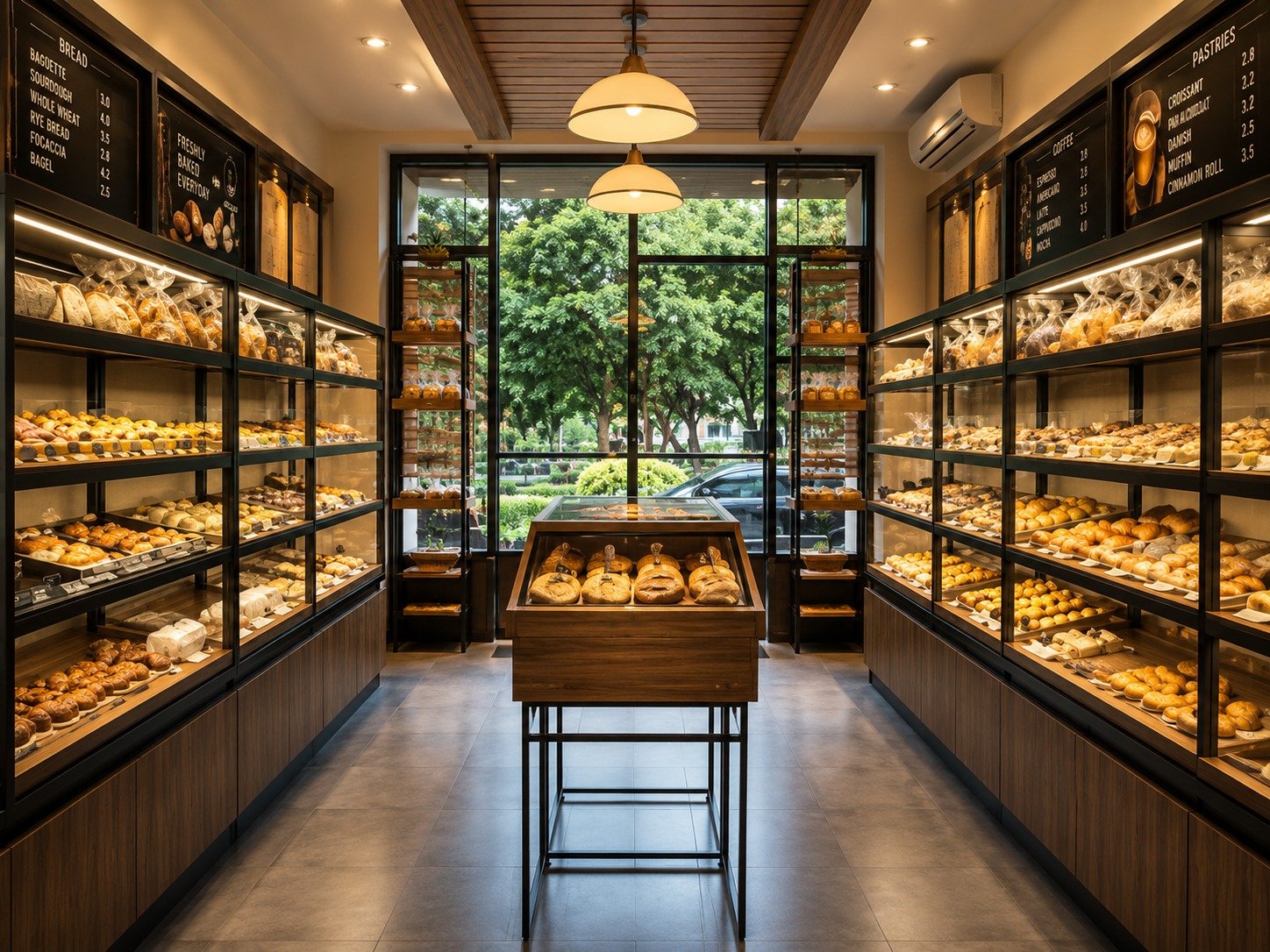 Bakery interior by Tviara Studio, Dubai