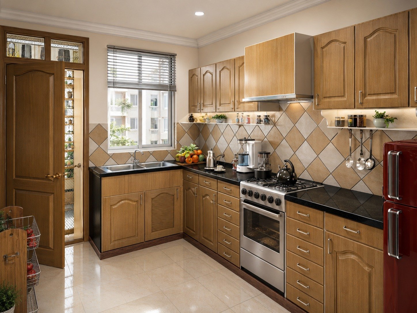 Family Kitchen Upgrade by Tviara Studio, Dubai